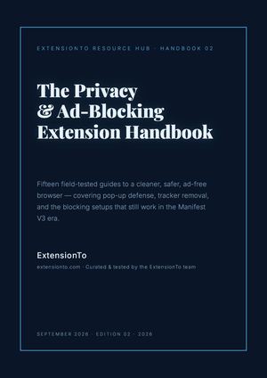 Pdf 2 Privacy Ad Blocking Extension Handbook 2026
