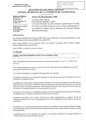 2026 080 Décision Modificative N°01 Bp 2026 Tampon