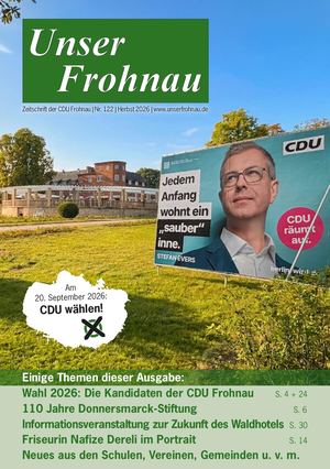 Unser Frohnau Herbst 2026