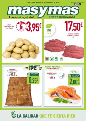 Oferta válida del 17 al 23 de septiembre de 2026