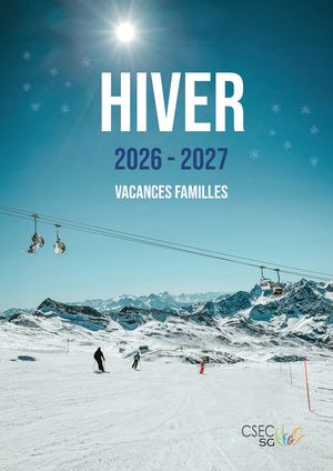 Brochure Hiver 2026 2027