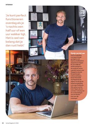 Relatie Brein En Slaap Merijn Van Der Laan