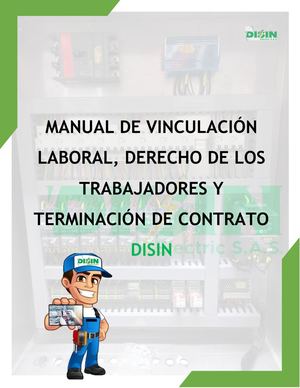 Manual De Vinculacion Laboral, Derecho De Los Trabajadores Y Terminacion De Contrato Pdf
