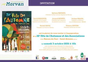 Invitation Fête de l'Automne et des Associations  2026
