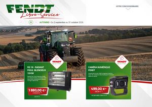 Fendt Libre Service Automne 2026
