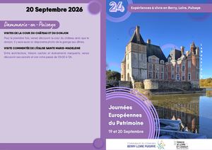 Journées Du Patrimoine (Document A3 (Paysage))