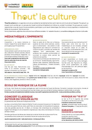Thout La Culture S2 2026