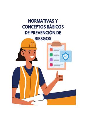 Normativas Y Conceptos Básicos De Prevención De Riesgos