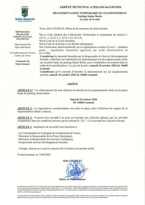 Am N°2026 269 Stat Pkg Ste Barbe Partie Haute Le Jour De La Nuit