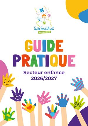Guide pratique enfance 2026-2027