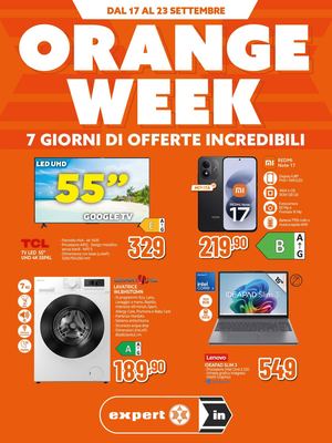 Volantino Expert In Orange Week 17/09 - 23/09