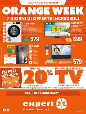 Volantino Expert Orange Week 17/09 - 23/09
