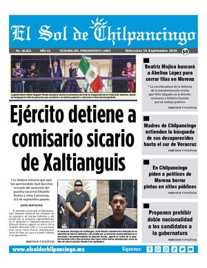 El Sol De Chilpancingo 16 Septiembre 2026 Compressed