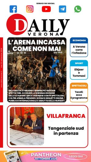 Daily Verona 16 Settembre 2026