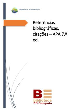 Refe Bibliog Apa 2025