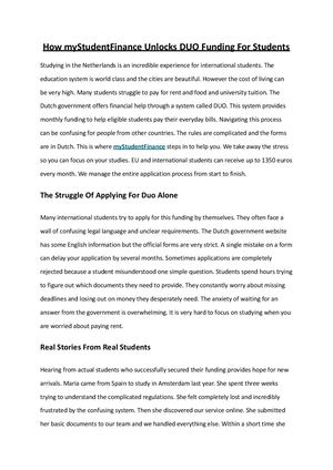 Zero Risk Funding By myStudentFinance