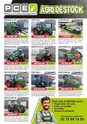 AgriDestock - Tracteur Déchaumage Semis