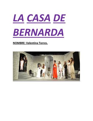 La Casa De Bernarda