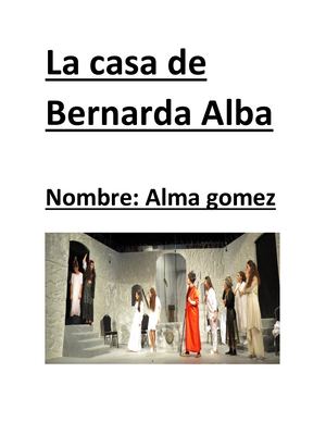 La Casa De Bernarda Alba
