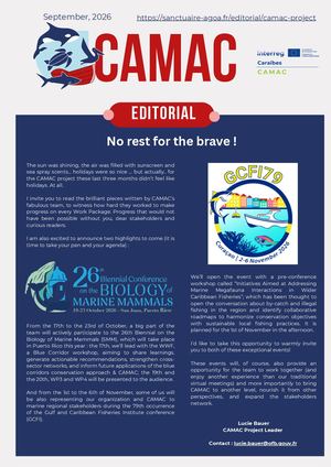 Camac Newsletter September 2026