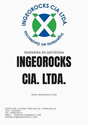 Ingeorocks CIA LTDA