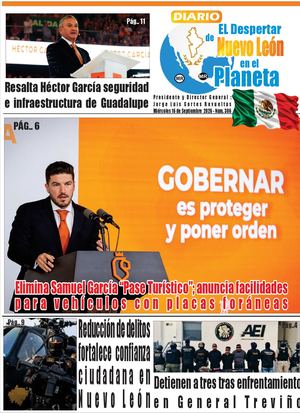 Periodico NL 16 Septiembre 2026.