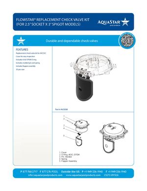 AV2008_Flow Star® Replacement Check Valve Kit, 2 5″.