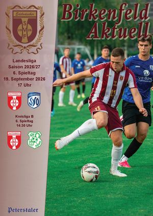 Birkefeld Aktuell - 2025/26 - 6. Spieltag | SV Fautenbach - Spvgg Ottenau