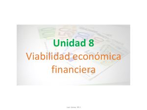 Tema 8 - IPE II -Viabilidad Ecofin