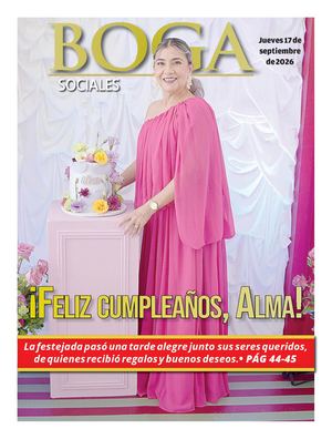 Boga Jueves 17 De Septiembre De 2026