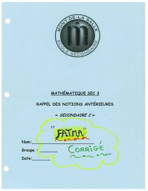 Corrige Ca2026