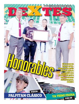 Deportes Jueves 17 De Septiembre De 2026