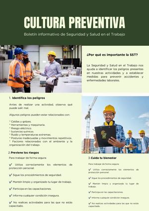 Boletín Informativo Sst