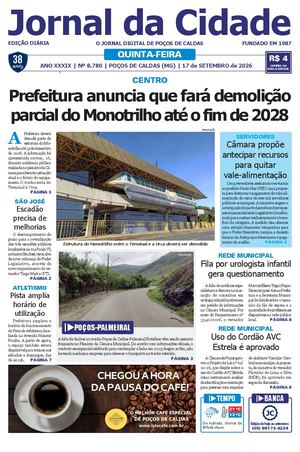 Jornal da Cidade 17 de setembro de 2026