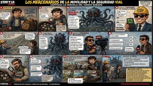 Los Mercenarios De La Movilidad Y La Seguridad Vial En Monterrey. En Busca de la Mochila Del Tiempo Robado en Reptilópolis Por Stiky.IA 2026