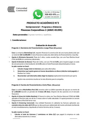 Pa2 Finan Corp 2 V26