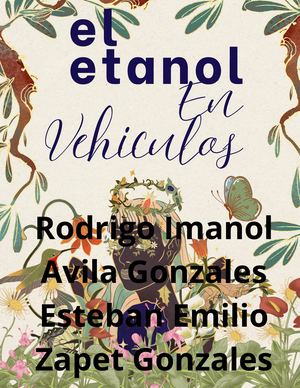 El Etanol Y Los Automóviles (1)