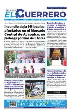 Jueves 17 de septiembre del 2026