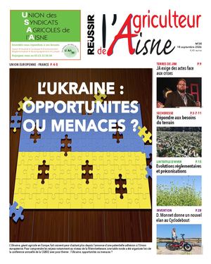L'agriculteur De L'aisne Du 18 Septembre 2026