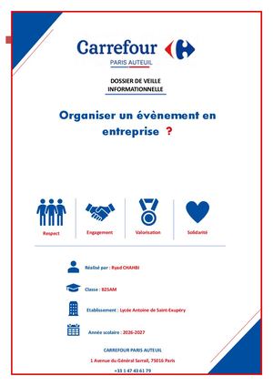 Veille Informationnelle Ryad CHAHBI B2SAM
