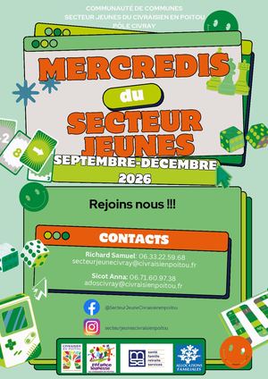 Programme mercredis ado civray