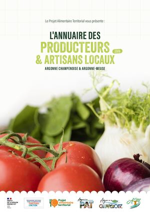 Annuaire des producteurs et artisans locaux 2026 - Argonne Champenoise et Argonne-Meuse