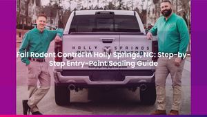Fall Rodent Control in Holly Springs, NC: Step-by-Step Entry-Point Sealing Guide