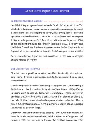 La Bibliothèque Du Chapitre