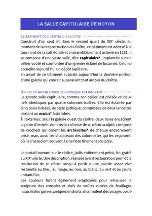 Salle Capitulaire