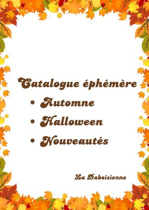 Catalogue Bougies