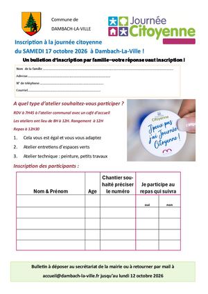 Inscription Journée Citoyenne Affiche 17102026