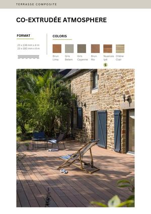 Lame de terrasse Co Extrudée
