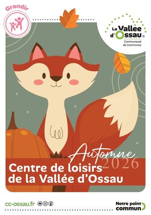 Alsh 2026 Vacances Automne