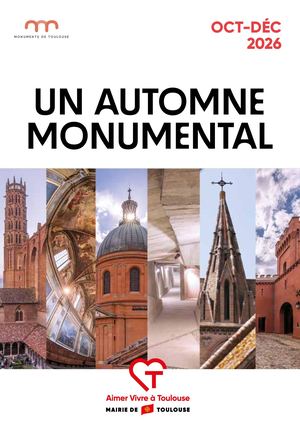 Programmation des Monuments - Automne 2026